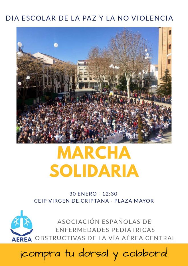 Marcha solidaria en Campo de Criptana